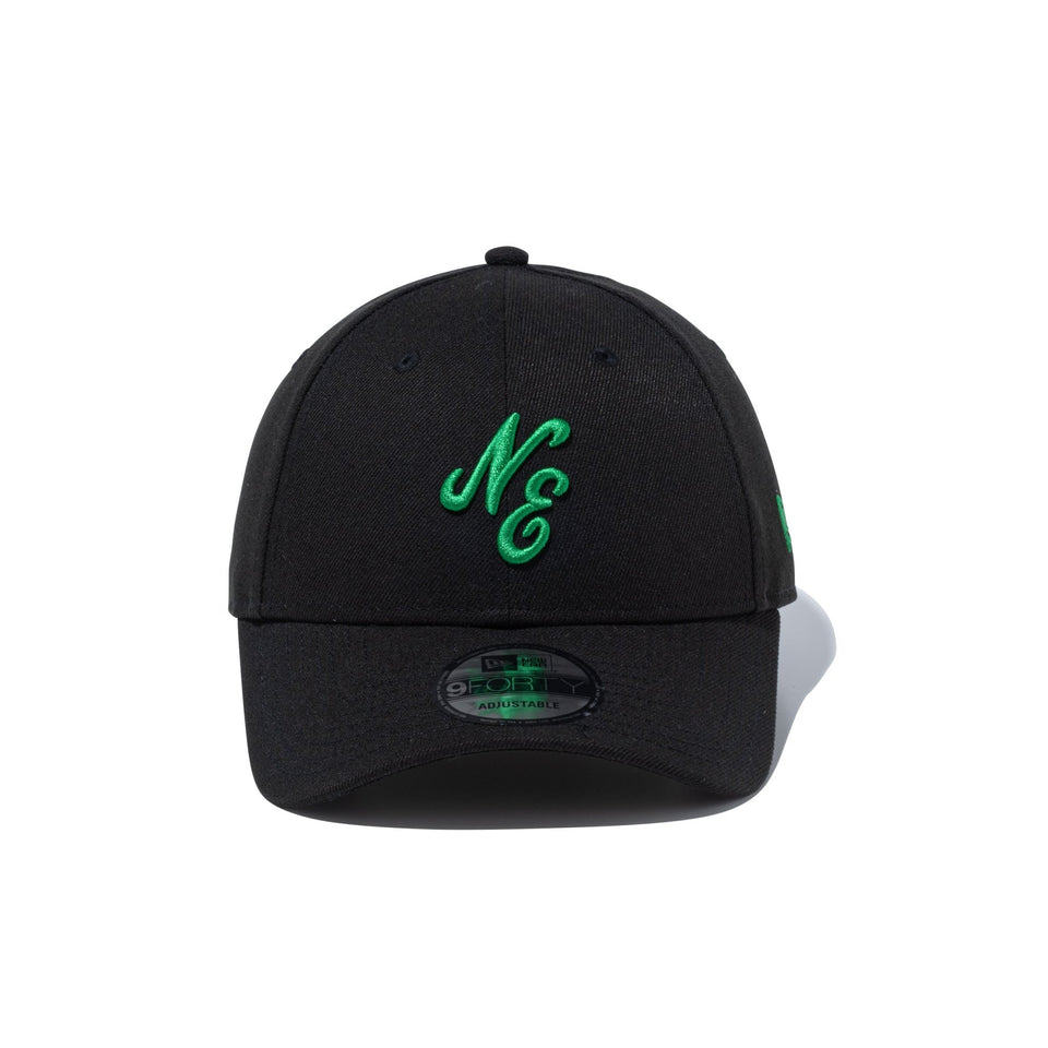 9FORTY Color Variation クラシックロゴ ブラック × グリーン - 14909283-OSFM | NEW ERA ニューエラ公式オンラインストア