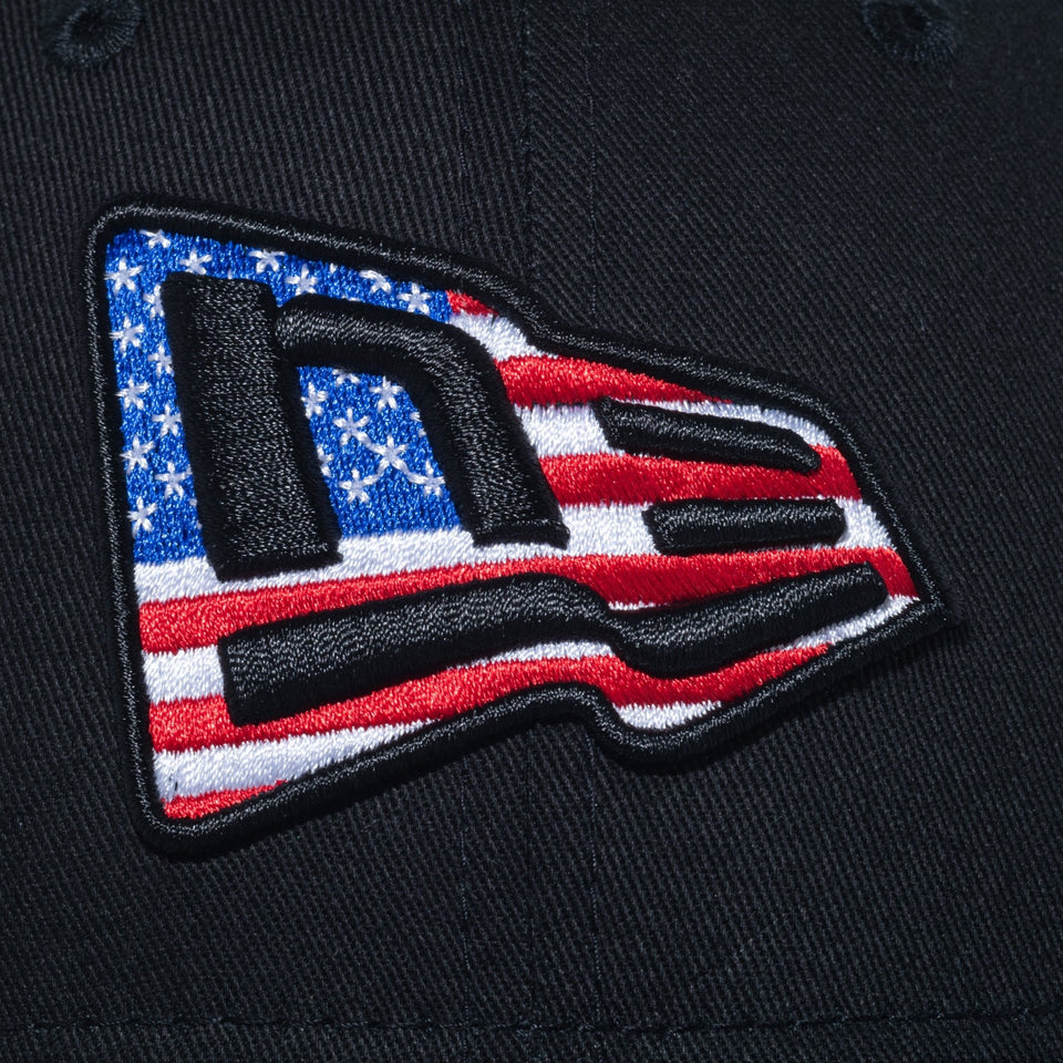 9FORTY Country Flag USA ブラック - 14363636 - OSFM | NEW ERA ニューエラ公式オンラインストア