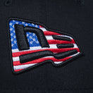 9FORTY Country Flag USA ブラック - 14363636 - OSFM | NEW ERA ニューエラ公式オンラインストア