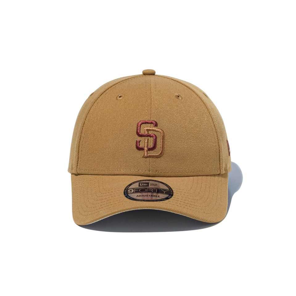 9FORTY Dune サンディエゴ・パドレス クーパーズタウン ウィート - 14743763 - OSFM | NEW ERA ニューエラ公式オンラインストア