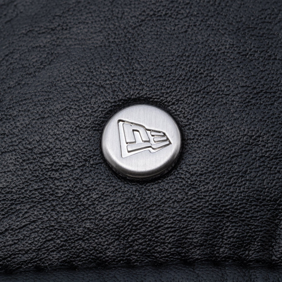 9FORTY Eco Leather Fabric Series ボアフリース メタルピン ベーシック ブラック - 14861149 - OSFM | NEW ERA ニューエラ公式オンラインストア