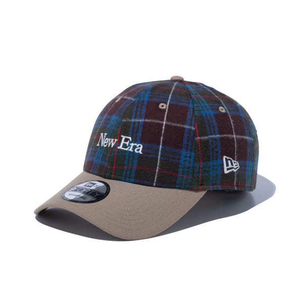 ニューエラ 59FIFTY チェック柄 キャップ 7 1/8 パープル系 NEW
