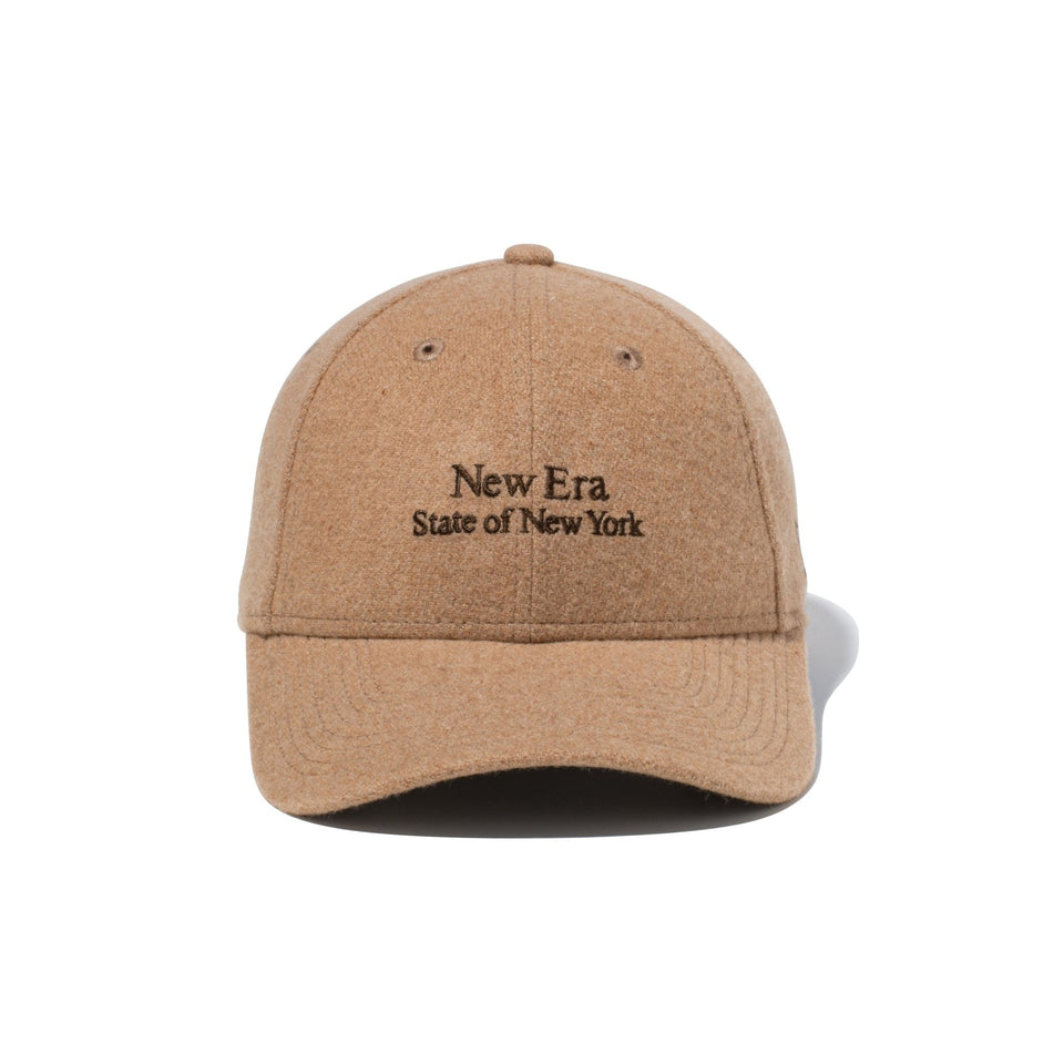 9FORTY Fabric Series メルトン New Era State Of New york キャメル - 14861145-OSFM | NEW ERA ニューエラ公式オンラインストア