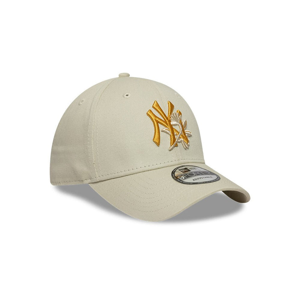 9FORTY Floral Icon ニューヨーク・ヤンキース アイボリー - 14667272 - OSFM | NEW ERA ニューエラ公式オンラインストア