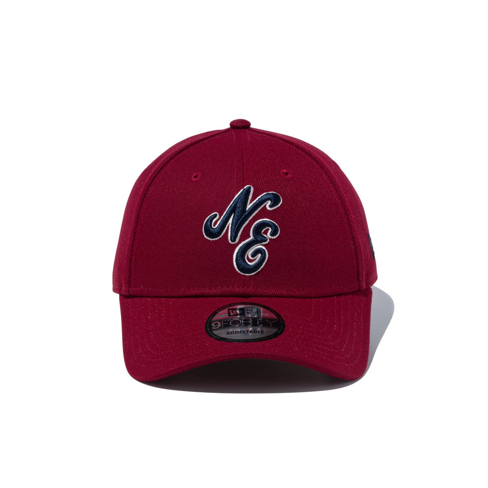 9FORTY クラシックロゴ Happy Holidays カーディナル レッド - 14866581-OSFM | NEW ERA ニューエラ公式オンラインストア