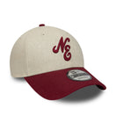 9FORTY Linen ストーン カーディナルバイザー - 14667249 - OSFM | NEW ERA ニューエラ公式オンラインストア