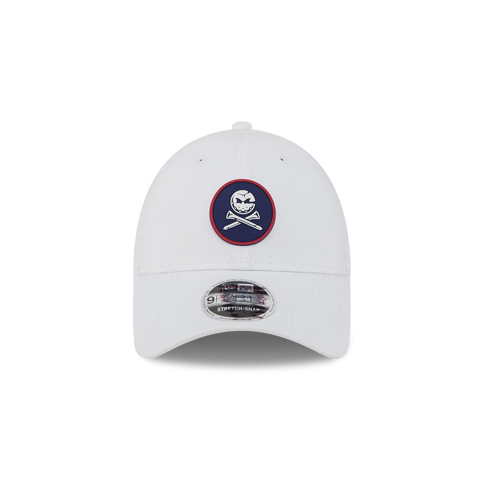 9FORTY ストレッチスナップ LIV GOLF CRUSHERS ホワイト - 14750892 - OSFM | NEW ERA ニューエラ公式オンラインストア