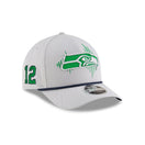 9FORTY M - Crown A - Frame 2025 NFL Rivalries シアトル・シーホークス - 14724766 - OSFM | NEW ERA ニューエラ公式オンラインストア