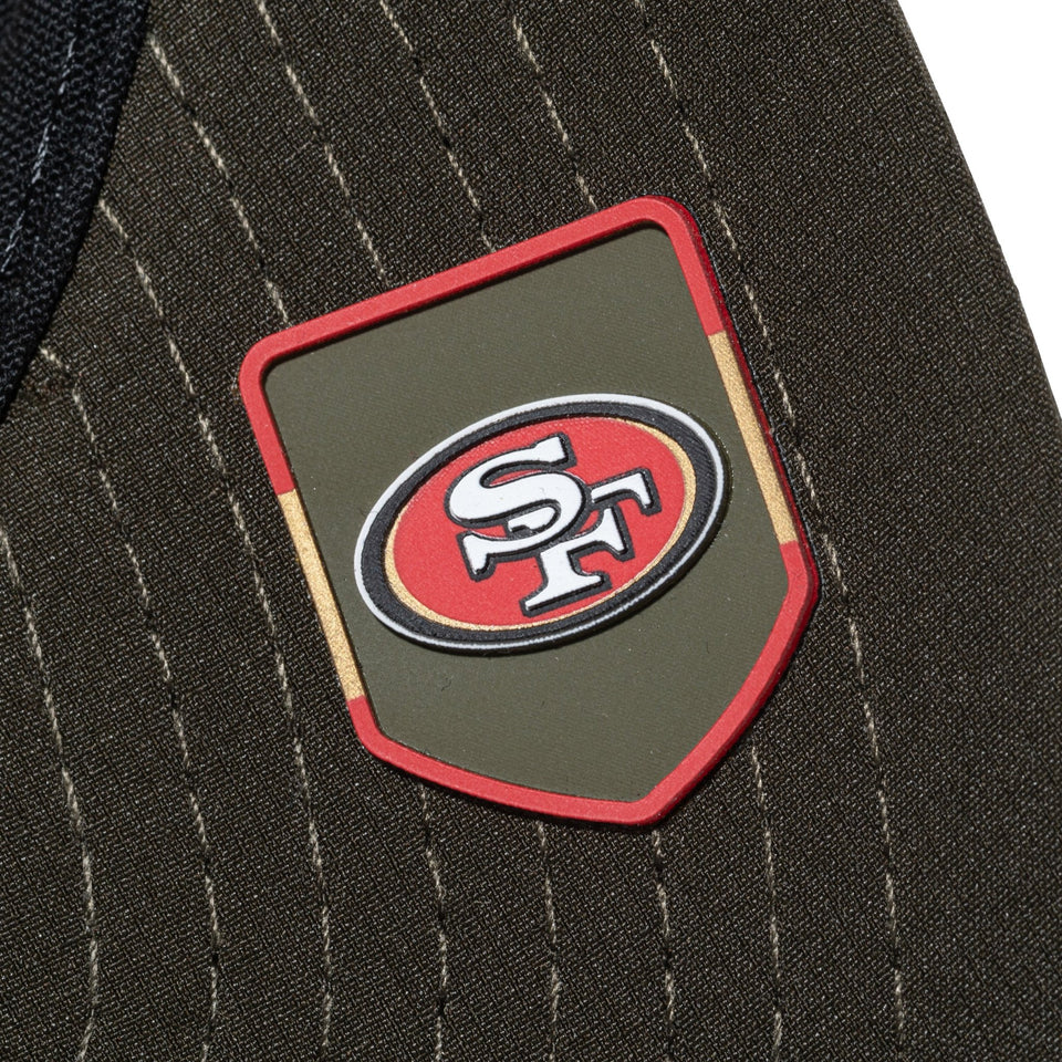 9FORTY M - Crown A - Frame 2025 NFL Salute to Service サンフランシスコ・フォーティーナイナーズ - 14724762 - OSFM | NEW ERA ニューエラ公式オンラインストア