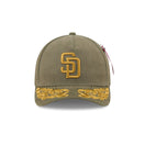 9FORTY M - Crown A - Frame Alpha Industries サンディエゴ・パドレス オリーブ - 14667287 - OSFM | NEW ERA ニューエラ公式オンラインストア