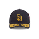 9FORTY M - Crown A - Frame Alpha Industries サンディエゴ・パドレス ブラック - 14667288 - OSFM | NEW ERA ニューエラ公式オンラインストア