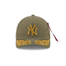 9FORTY M - Crown A - Frame Alpha Industries ニューヨーク・ヤンキース オリーブ - 14667289 - OSFM | NEW ERA ニューエラ公式オンラインストア