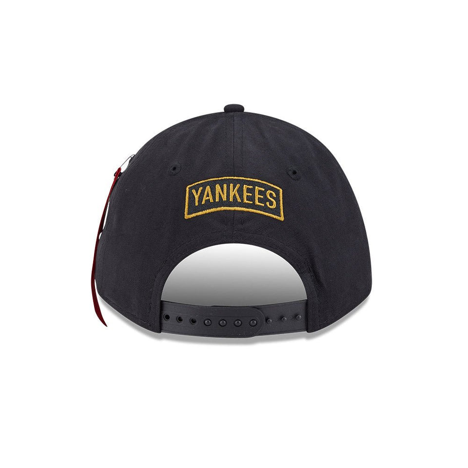 9FORTY M - Crown A - Frame Alpha Industries ニューヨーク・ヤンキース ブラック - 14667290 - OSFM | NEW ERA ニューエラ公式オンラインストア