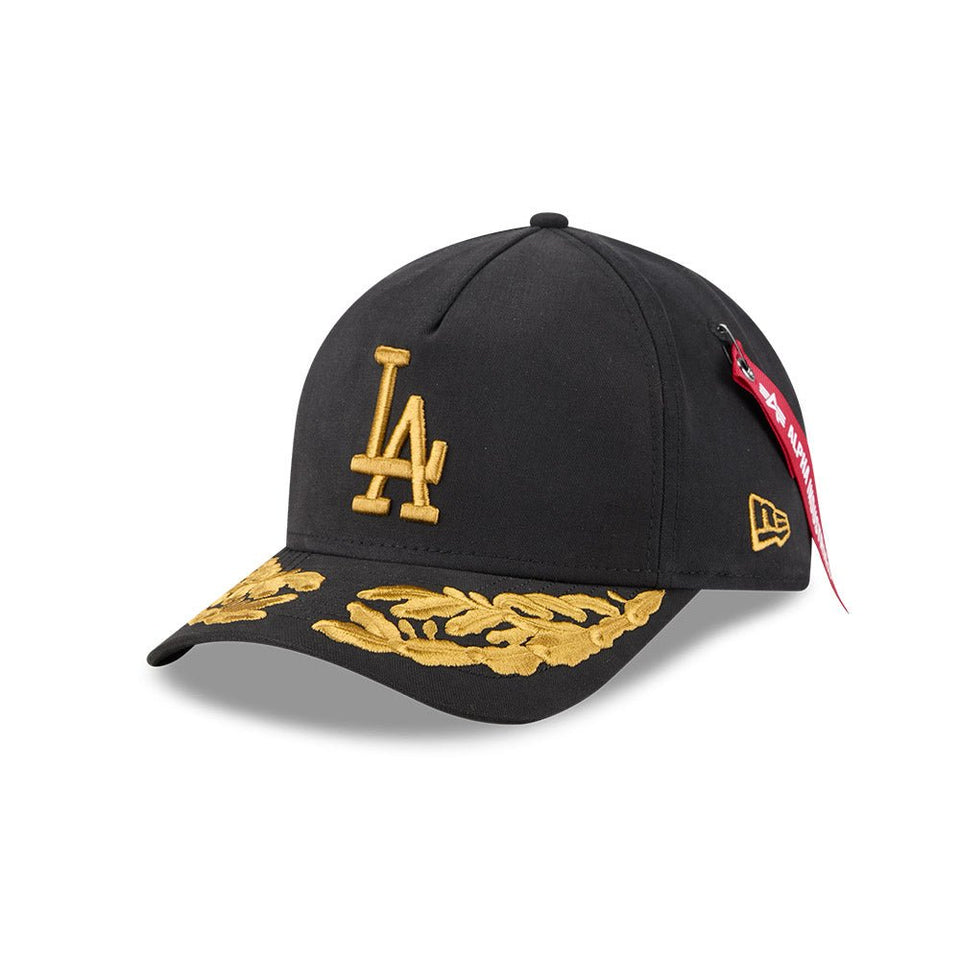 9FORTY M - Crown A - Frame Alpha Industries ロサンゼルス・ドジャース ブラック - 14667292 - OSFM | NEW ERA ニューエラ公式オンラインストア