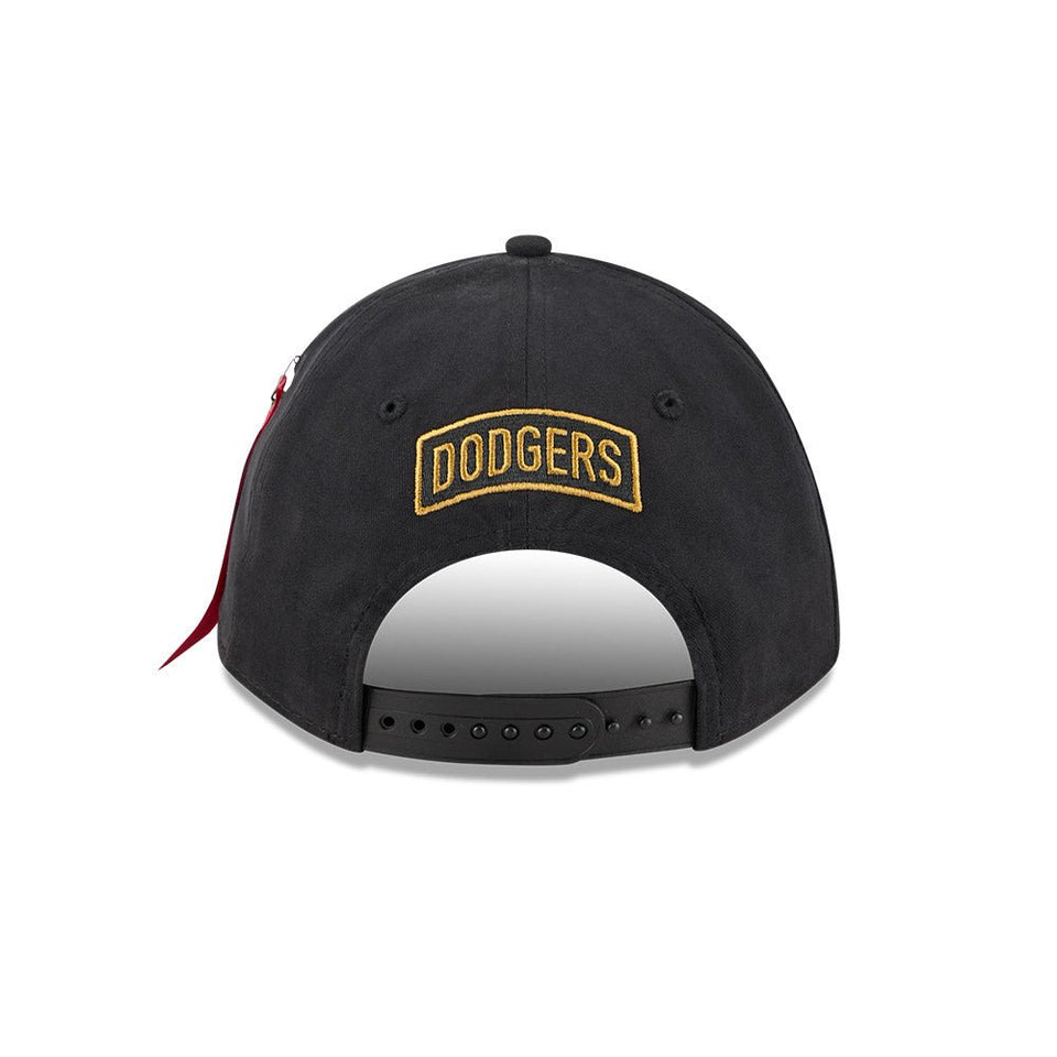 9FORTY M - Crown A - Frame Alpha Industries ロサンゼルス・ドジャース ブラック - 14667292 - OSFM | NEW ERA ニューエラ公式オンラインストア