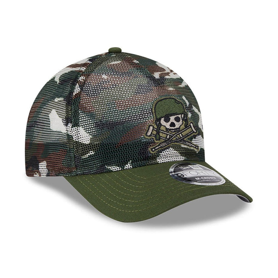 9FORTY M - Crown A - Frame トラッカー Jackass ウッドランドカモ - 14542004 - OSFM | NEW ERA ニューエラ公式オンラインストア