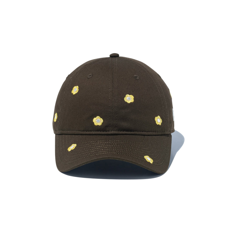9FORTY アンストラクチャード Mini Flower ウォルナット - 14743758 - OSFM | NEW ERA ニューエラ公式オンラインストア