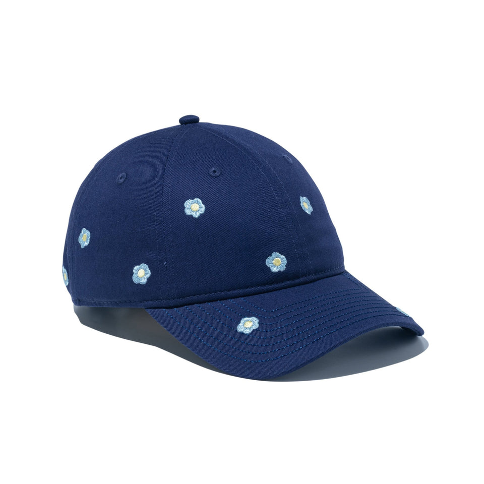 9FORTY アンストラクチャード Mini Flower ライトネイビー - 14743759 - OSFM | NEW ERA ニューエラ公式オンラインストア