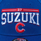 9FORTY MLB Player Name & Number シカゴ・カブス 鈴木誠也 ライトロイヤル - 14517906 - OSFM | NEW ERA ニューエラ公式オンラインストア