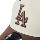 9FORTY MLB Wool Visor ロサンゼルス・ドジャース クローム ブラウンバイザー - 14307527 - OSFM | NEW ERA ニューエラ公式オンラインストア