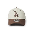 9FORTY MLB Wool Visor ロサンゼルス・ドジャース クローム ブラウンバイザー - 14307527 - OSFM | NEW ERA ニューエラ公式オンラインストア