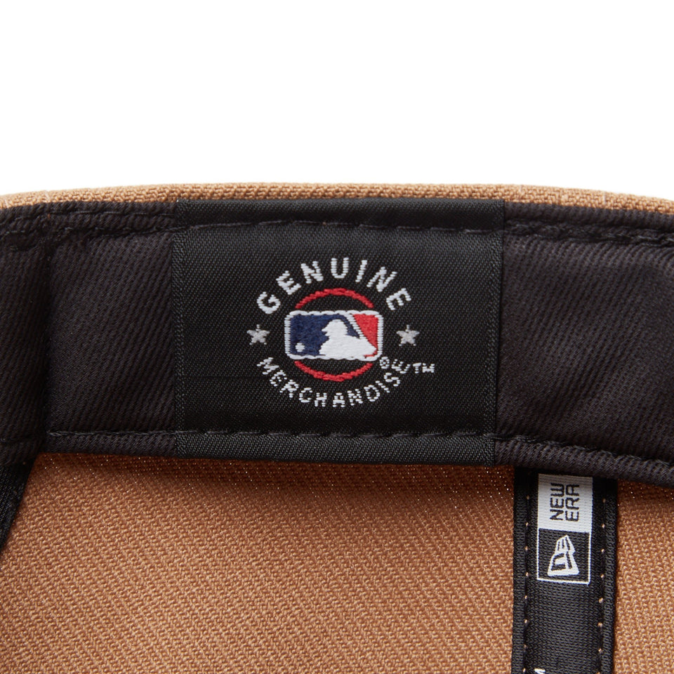 9FORTY MLB Woven Label サンフランシスコ・ジャイアンツ カーキ