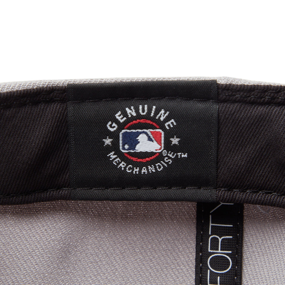 9FORTY MLB Woven Label ボストン・レッドソックス グレー