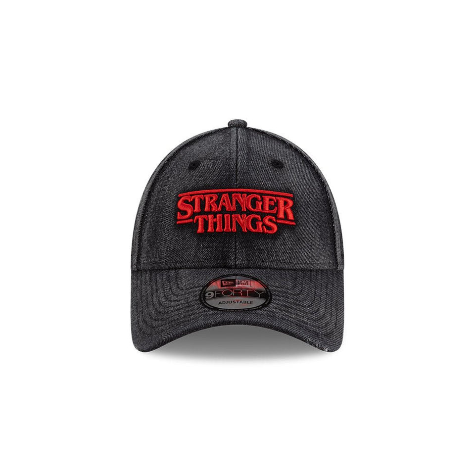 9FORTY NETFLIX STRANGER THINGS ストレンジャー・シングス ブラック - 14873945-OSFM | NEW ERA ニューエラ公式オンラインストア