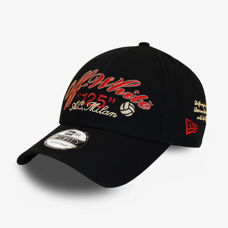OFF-WHITE × New Era 9forty-off-white-x-ac-milan-