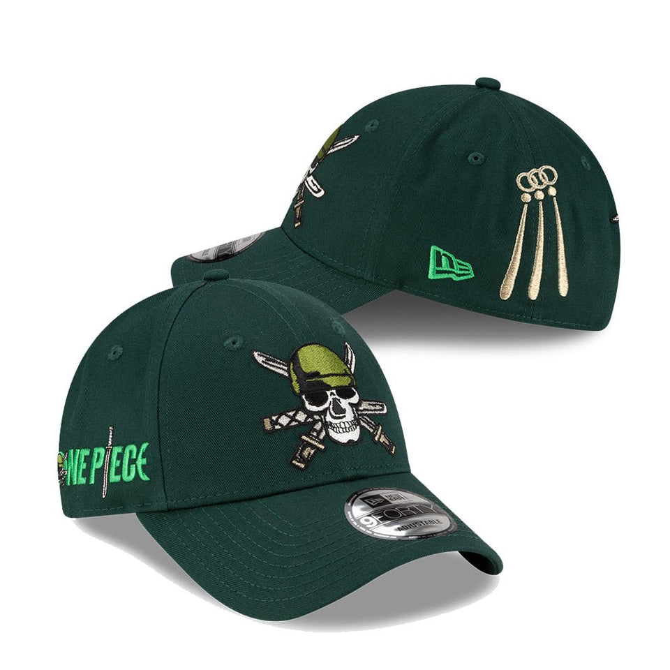 9FORTY One Piece ワンピース Netflix ロロノア・ゾロ ダークグリーン - 14867796-OSFM | NEW ERA ニューエラ公式オンラインストア
