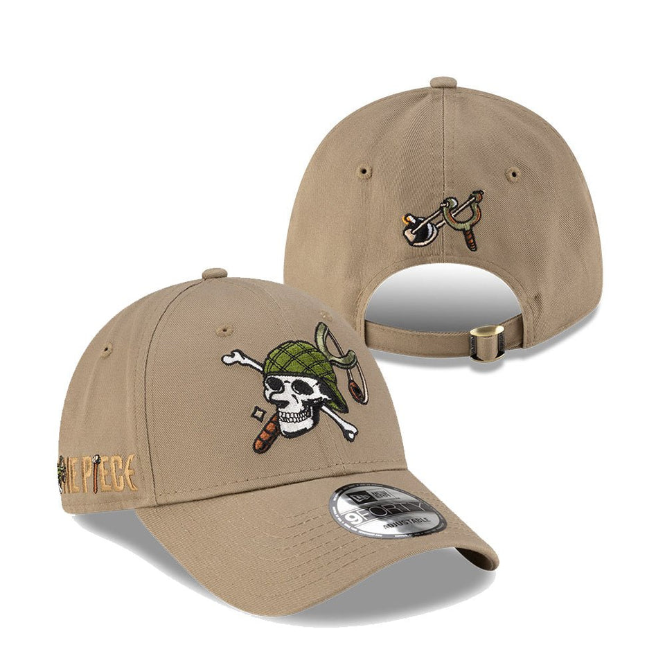 9FORTY One Piece ワンピース Netflix ウソップ ブリティッシュカーキ - 14867797-OSFM | NEW ERA ニューエラ公式オンラインストア