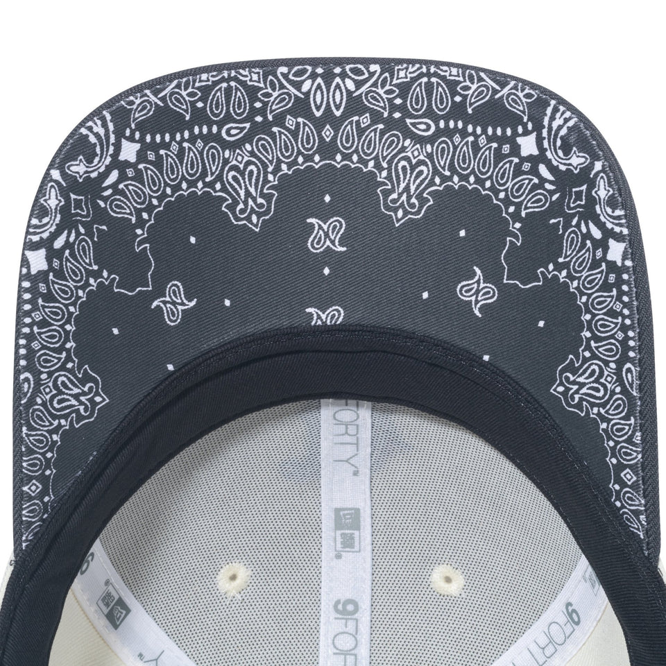9FORTY Paisley Under Visor ボストン・レッドソックス クローム グラファイト ペイズリーアンダーバイザー - 14908261-OSFM | NEW ERA ニューエラ公式オンラインストア
