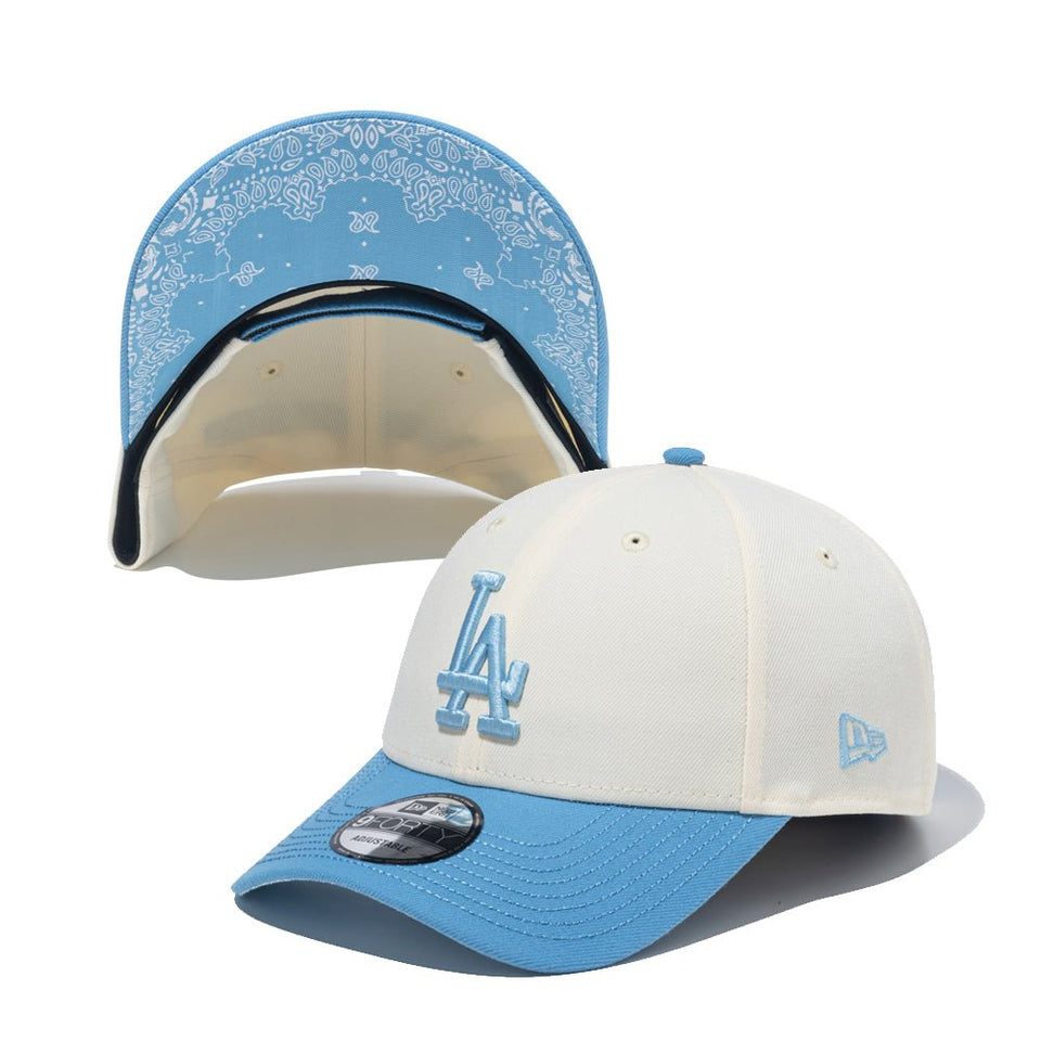 9FORTY Paisley Under Visor ロサンゼルス・ドジャース クローム