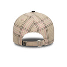 9FORTY PARIS SAINT GERMAIN チェック ベージュ / ライトピンク ブラックバイザー - 14532348 - OSFM | NEW ERA ニューエラ公式オンラインストア