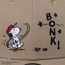 【ゴルフ】9FORTY PEANUTS ピーナッツ レーザーパフォーテッド ブリティッシュカーキ - 14124315-OSFM | NEW ERA ニューエラ公式オンラインストア