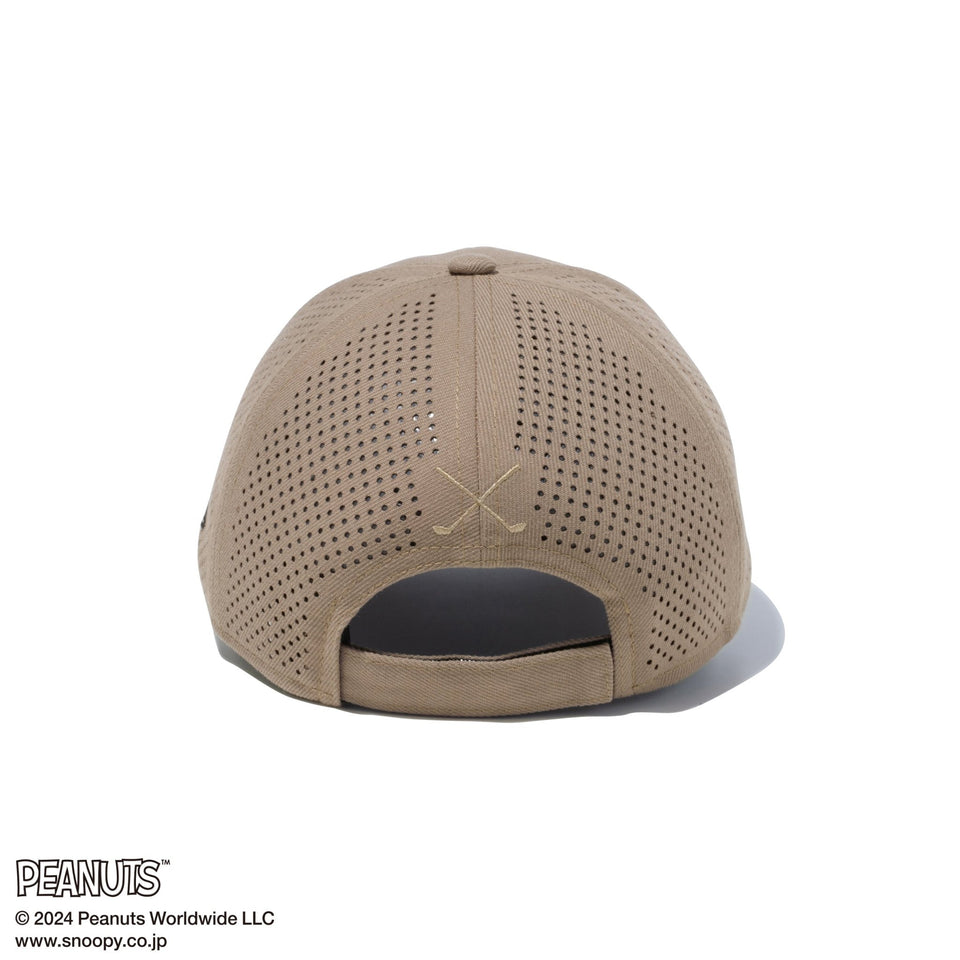 9FORTY PEANUTS ピーナッツ レーザーパフォーテッド ブリティッシュ