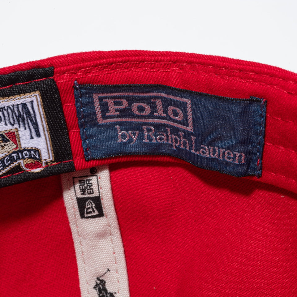 9FORTY ロングバイザー アンストラクチャード POLO RALPH LAUREN ポロ ラルフ ローレン クーパーズタウン ニューヨーク・ヤンキース レッド - 14731668 - OSFM | NEW ERA ニューエラ公式オンラインストア
