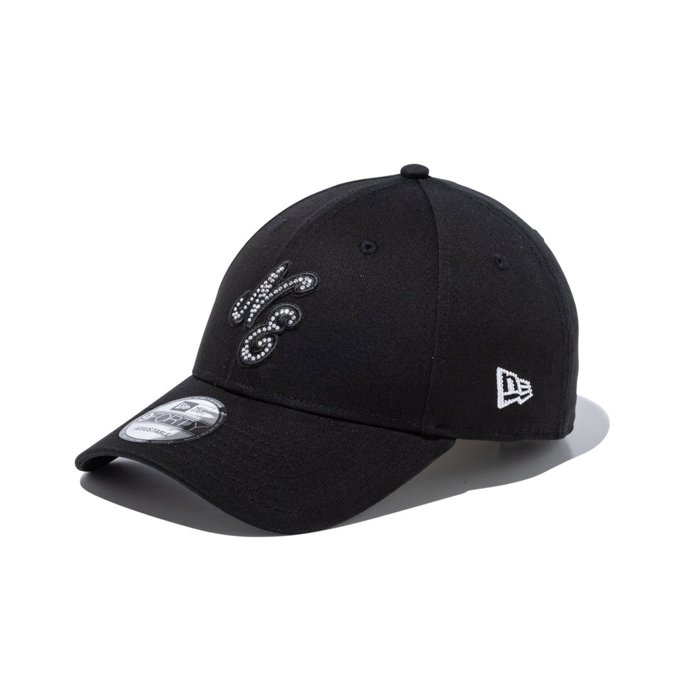 9FORTY Rhinestone Classic Logo ブラック 9FORTY Rhinestone クラシックロゴ ブラック | ニューエラ