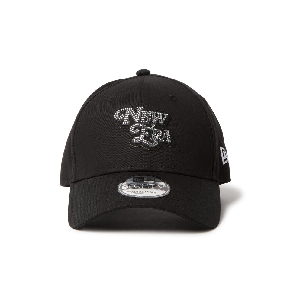 帽子 NEWERA 9FORTY Rhinestone Classic Log 9FORTY Rhinestone NEW ERA ブラック | ニューエラオンラインストア