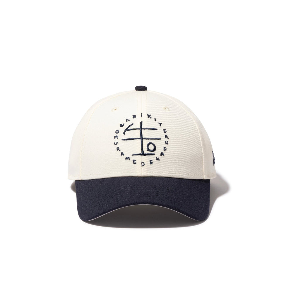 9FORTY 明石家さんま SANMA AKASHIYA 漢字 クローム ネイビーバイザー - 14867690 - OSFM | NEW ERA ニューエラ公式オンラインストア