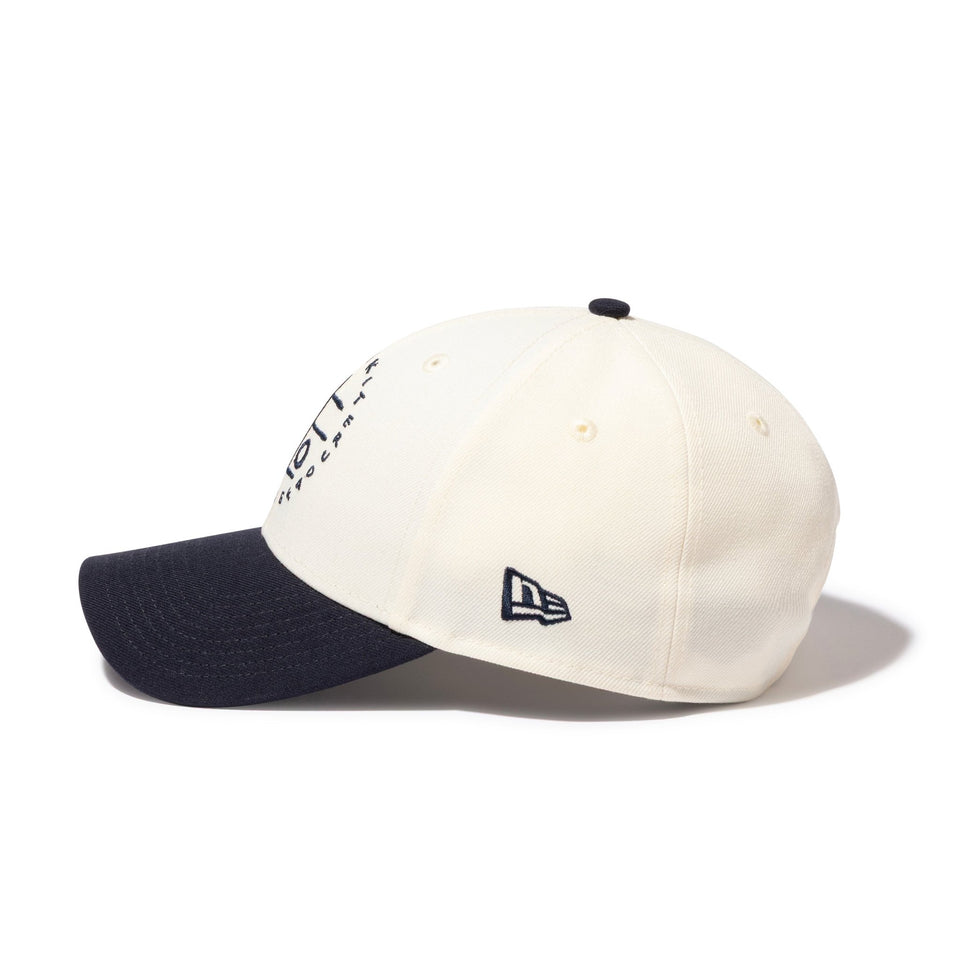 9FORTY 明石家さんま SANMA AKASHIYA 漢字 クローム ネイビーバイザー - 14867690 - OSFM | NEW ERA ニューエラ公式オンラインストア
