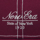 9FORTY トラッカー Script Logo カーディナル/クロームメッシュ - 14667444 - OSFM | NEW ERA ニューエラ公式オンラインストア