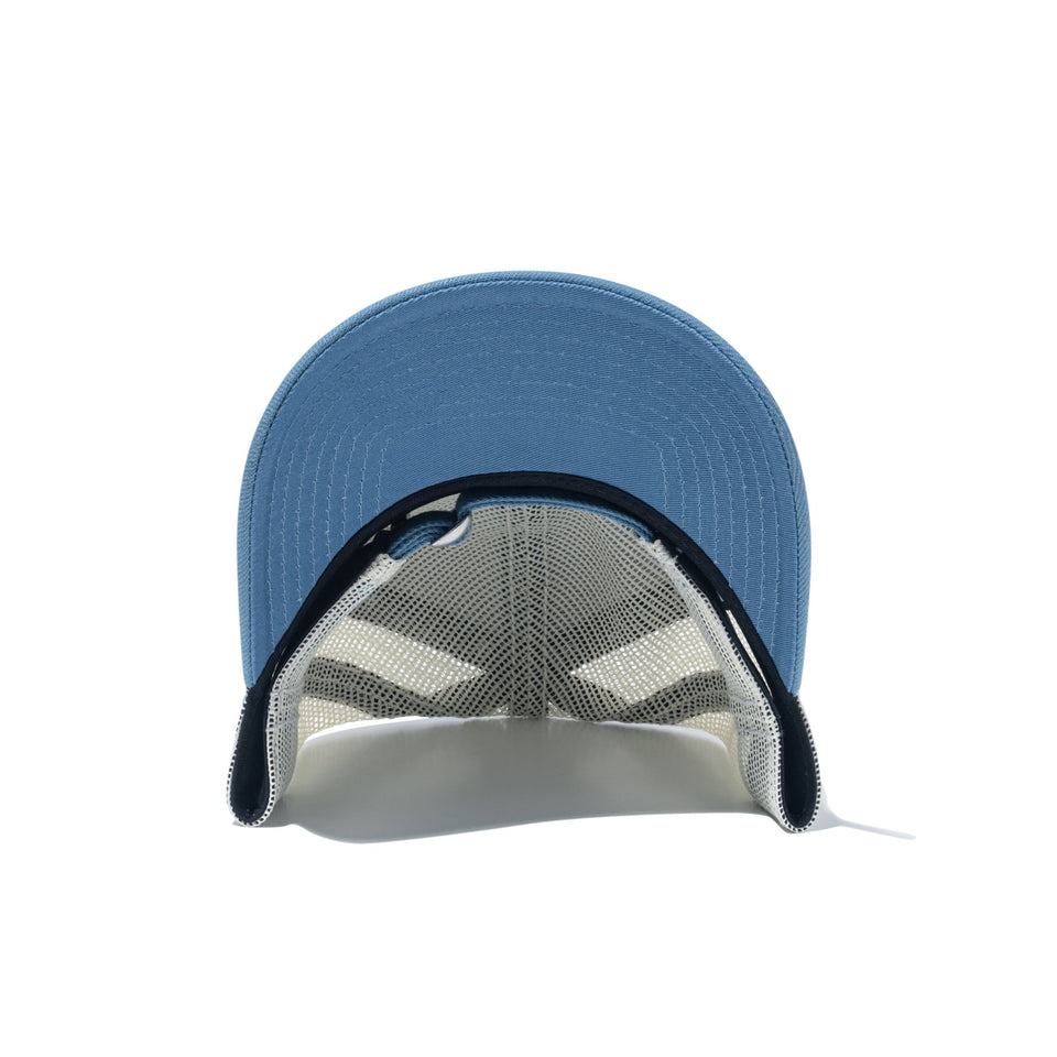 9FORTY トラッカー Script Logo フェーデッドブルー/クロームメッシュ - 14667447 - OSFM | NEW ERA ニューエラ公式オンラインストア