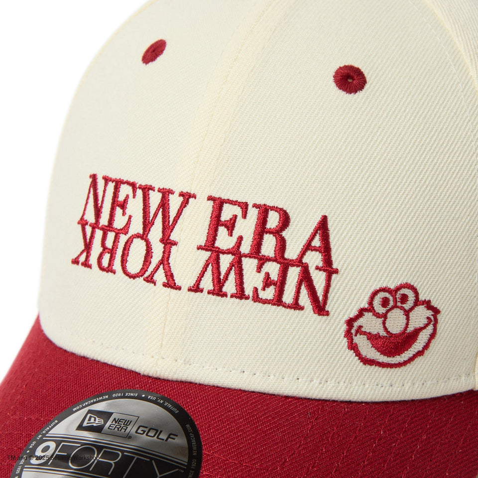 9FORTY SESAME STREET セサミストリート Elmo エルモ クロームホワイト レッドバイザー | ゴルフ - 14682545 - OSFM | NEW ERA ニューエラ公式オンラインストア