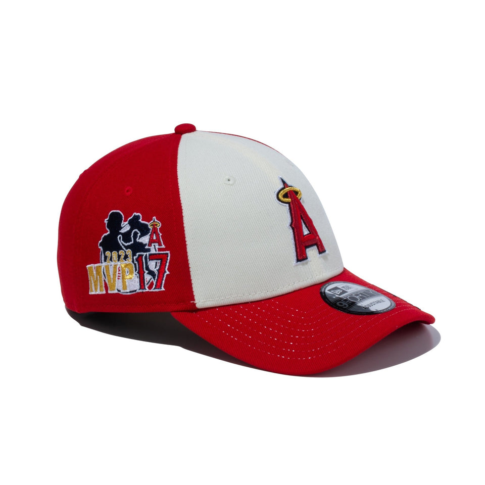 9FORTY Shohei Ohtani American League MVP & Home Runs Leaders ロサンゼルス・エンゼルス スカーレット / クロームホワイト - 14339785-OSFM | NEW ERA ニューエラ公式オンラインストア