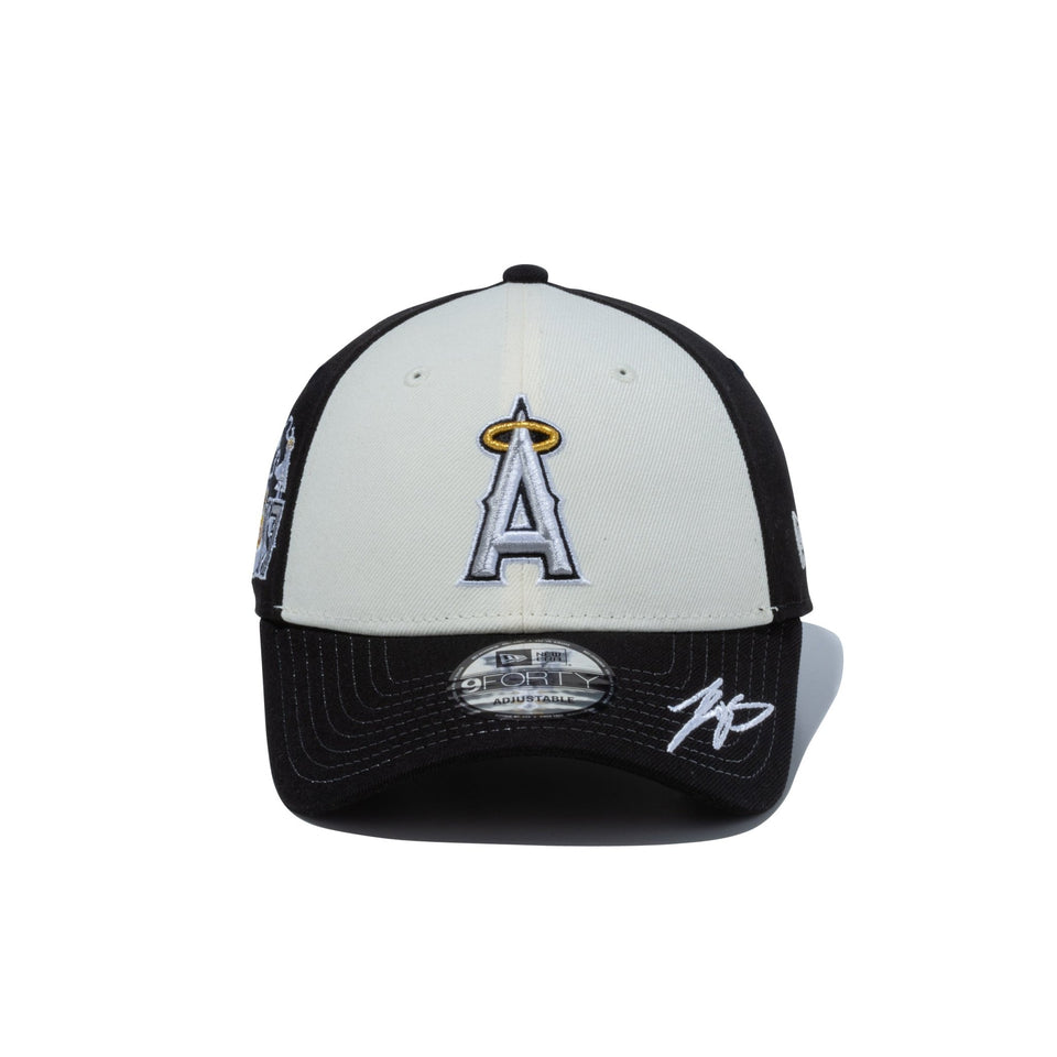 9FORTY Shohei Ohtani American League MVP & Home Runs Leaders ロサンゼルス・エンゼルス ブラック / クロームホワイト - 14339786-OSFM | NEW ERA ニューエラ公式オンラインストア