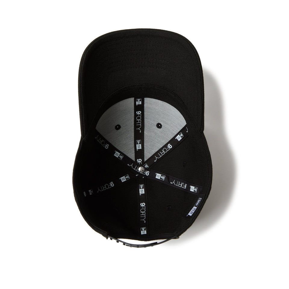 9FORTY ストレッチスナップ Stretch Series ボックスロゴ ブラック - 14667835 - OSFM | NEW ERA ニューエラ公式オンラインストア