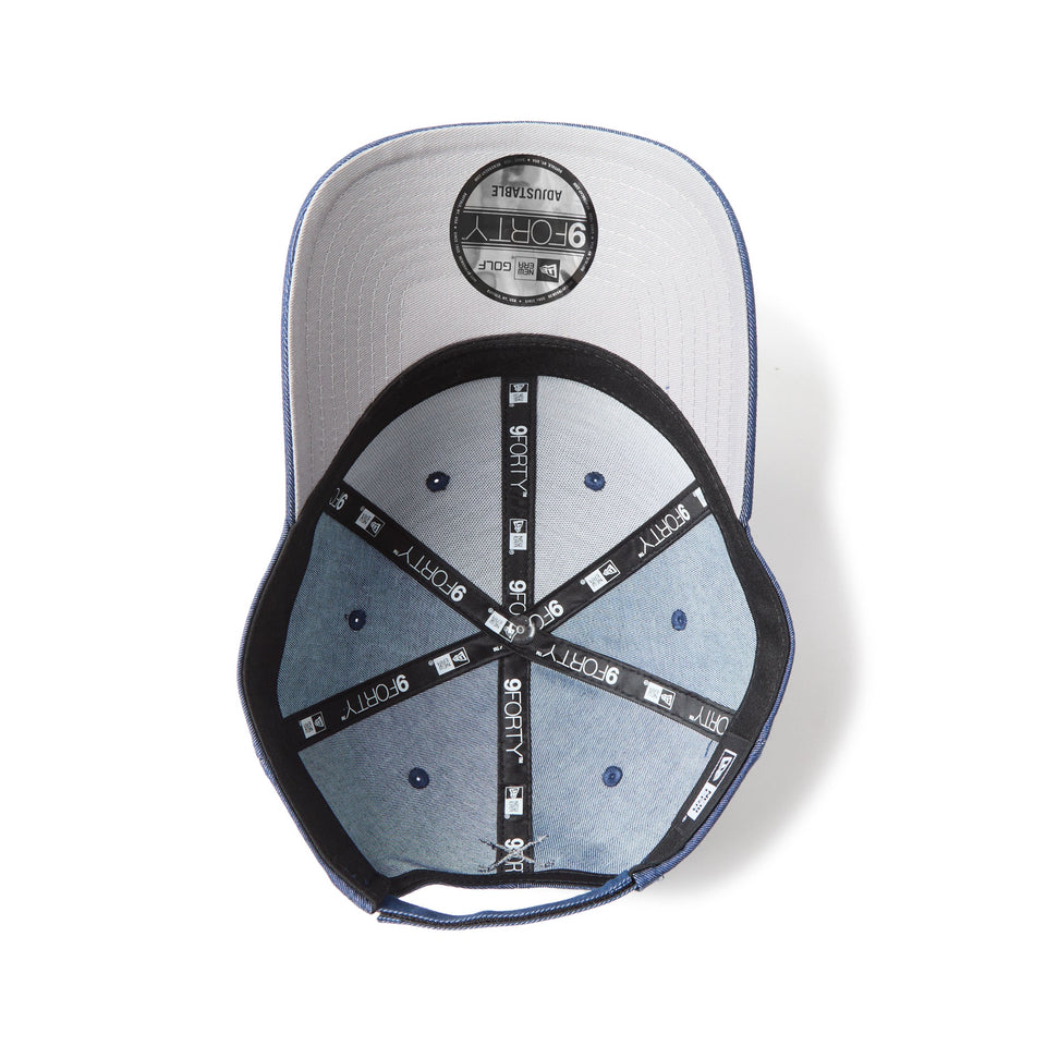 9FORTY Sustainable Denim ECOPET ライトネイビー | ゴルフ - 14669073 - OSFM | NEW ERA ニューエラ公式オンラインストア