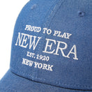 9FORTY Sustainable Denim ECOPET ライトネイビー | ゴルフ - 14669073 - OSFM | NEW ERA ニューエラ公式オンラインストア