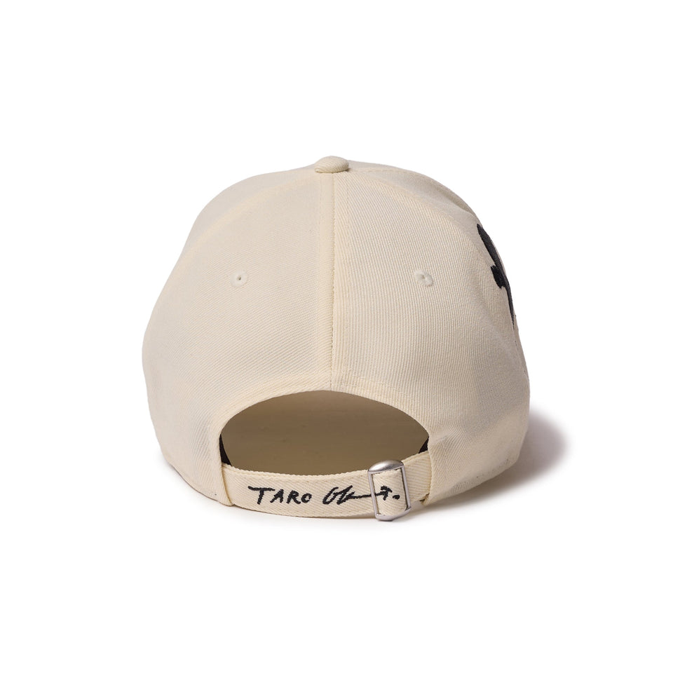 岡本太郎 エンブレム 9FORTY TARO OKAMOTO 岡本太郎 挑む ブラック | ニューエラ